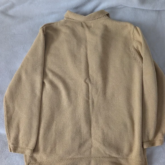 Cabela's Beige Women's Cardigan Sweater 100 % Cotton - Picture 9 of 9